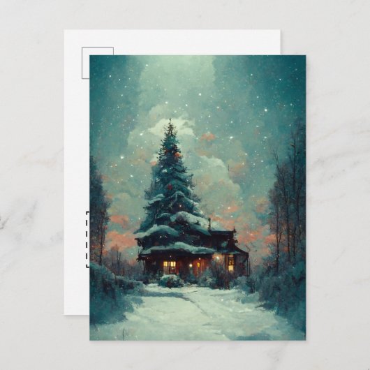 Logo kerstcadeaus 3 Briefkaart (Voorkant / Achterkant)