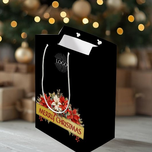 Logo Kerstcadeautentas Medium Cadeauzakje