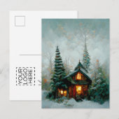 Logo kerstcadeautje Briefkaart (Voorkant / Achterkant)