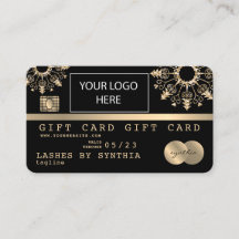 Logo kerstcreditcard Cadeaubon