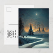 Logo kerstster Briefkaart 2 (Voorkant / Achterkant)