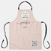 Logo keukens Roos Schort (Voorkant)