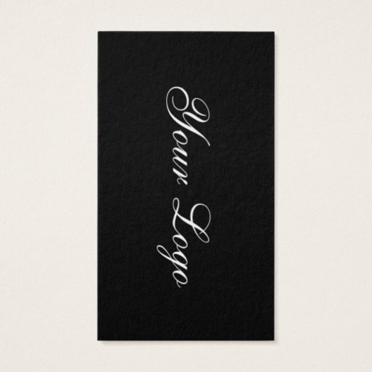 Logo Kledingprijs Hang Label Visitekaartje (Achterkant)