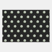 Logo kleine zakelijke marketing Moderne krans Inpakpapier Vel (Voorkant)