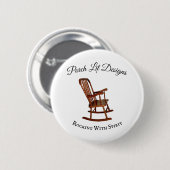 Logo Knop | Knop Ronde Button 5,7 Cm (Voorkant /achterkant)