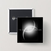 logo/knop vierkante button 5,1 cm (Voorkant /achterkant)