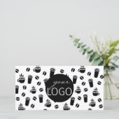 Logo Koffie Winkelpatroon Business Cadeaubon (Staand voorkant)