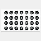 Logo Labels – Kleding- en productmerkingstickers (Vel)