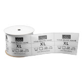 Logo Labels Kleding Labels Kleding Nek Label Naaie Satijnen Lint (Spoel)