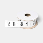 Logo Labels Kleding Labels Made in Custom Year Satijnen Lint (Spoel)