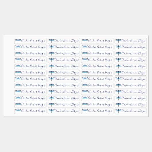 Logo labels voor Fabric Crafter of Artist (Vel)