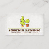 Logo landschapsarchitectuur | Bijkomend Visitekaartje (Voorkant)