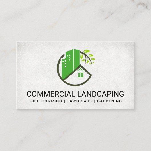 Logo landschapsarchitectuur | Gardening Visitekaartje (Voorkant)