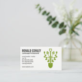 Logo landschapsarchitectuur | Gras Visitekaartje (Staand voorkant)