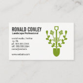 Logo landschapsarchitectuur | Gras Visitekaartje (Voorkant)