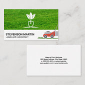 Logo landschapsarchitectuur | Snijgrasgras Visitekaartje (Voorkant / Achterkant)