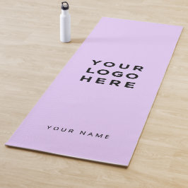 Logo Lavendel Naam Bedrijf Promotie Instagram Yogamat
