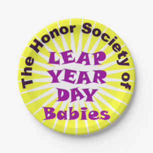 Logo Leap Day Papieren Bordje