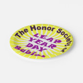 Logo Leap Day Papieren Bordje (Gekanteld)