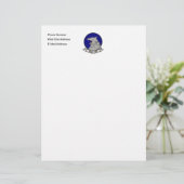 Logo Letterhead Briefhoofd Sjabloon (Staand voorkant)