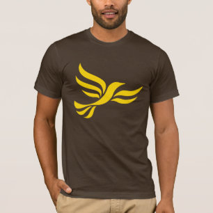 Logo liberaal-democraten t-shirt