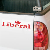 Logo liberale partij bumpersticker (Op Truck)