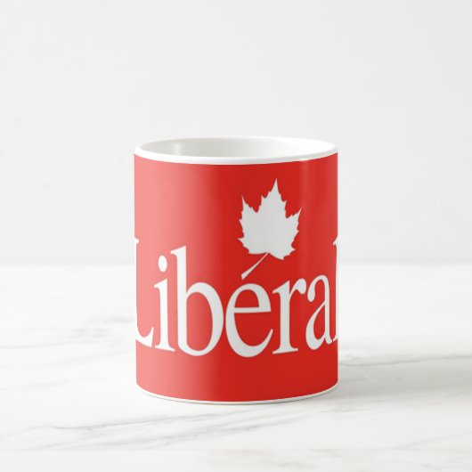 Logo liberale partij koffiemok (Center)