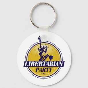 Logo libertariële politieke partij sleutelhanger
