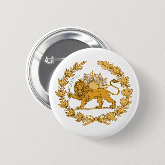 Logo Lion Ronde Button 5,7 Cm (Voorkant /achterkant)
