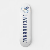 Logo LiveJournal (horizontaal) Skateboard (Voorkant)