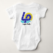 logo, Logan Pools Romper (Achterkant)