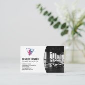 Logo | Logo voor opleiding Visitekaartje (Staand voorkant)