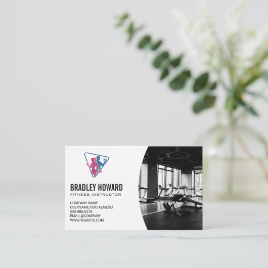 Logo | Logo voor opleiding Visitekaartje (Staand voorkant)