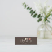 Logo Loterij Ticket voor Visagisten Bedrijf (Staand voorkant)