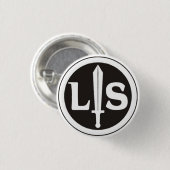 logo lotta studentesca ronde button 3,2 cm (Voorkant /achterkant)