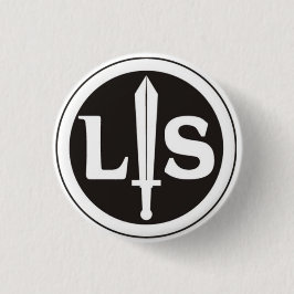 logo lotta studentesca ronde button 3,2 cm