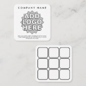 logo loyaliteitsbeloningen klantenkaartje (Voorkant / Achterkant)