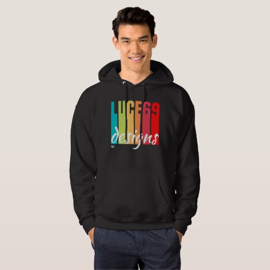logo "LUCE69 DESIGN" Hoodie (Voorkant volledig)