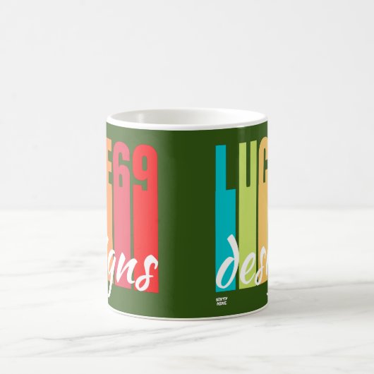 logo "LUCE69 DESIGN" Koffiemok (Center)