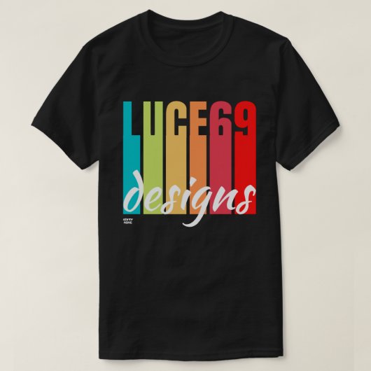 logo "LUCE69 DESIGN" T-shirt (Design voorkant)