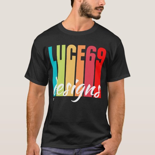 logo "LUCE69 DESIGN" T-shirt (Voorkant)