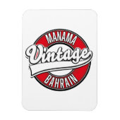  logo Manama Bahrain Magneet (Verticaal)