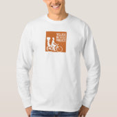 Logo Mannen lange hoes T-shirt (Voorkant)