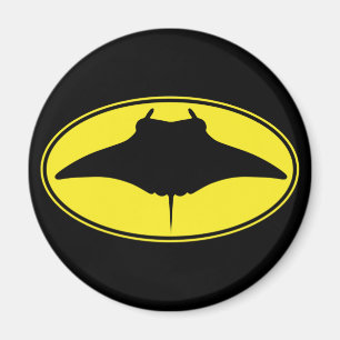 Logo Manta Ray Magneet