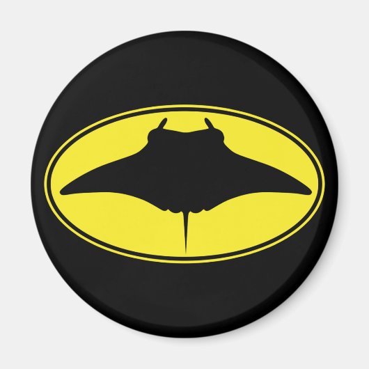 Logo Manta Ray Magneet (Voorkant)