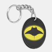 Logo Manta Ray Sleutelhanger (Voorkant Links)