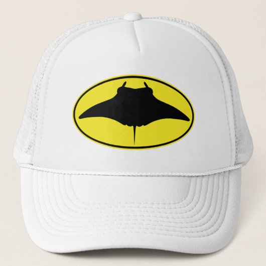 Logo Manta Ray Trucker Pet (Voorkant)