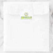 logo_maracuja.ai ronde sticker (Tas)
