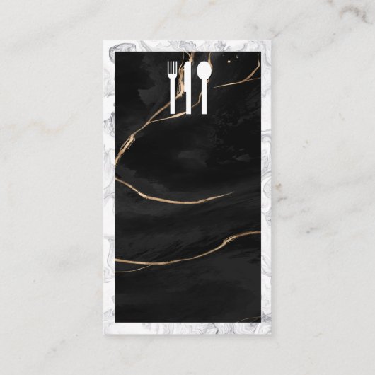 Logo | Marmer Visitekaartje (Achterkant)