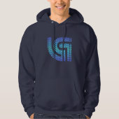 Logo_Masker_Blue_Sweatshirt Hoodie (Voorkant)